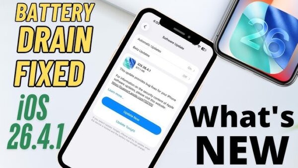 Đánh giá nhanh iOS 26.4.1 vừa ra mắt: Sửa lỗi hao pin trên iOS 26.4, chế độ tiết kiệm pin không còn giật, lag