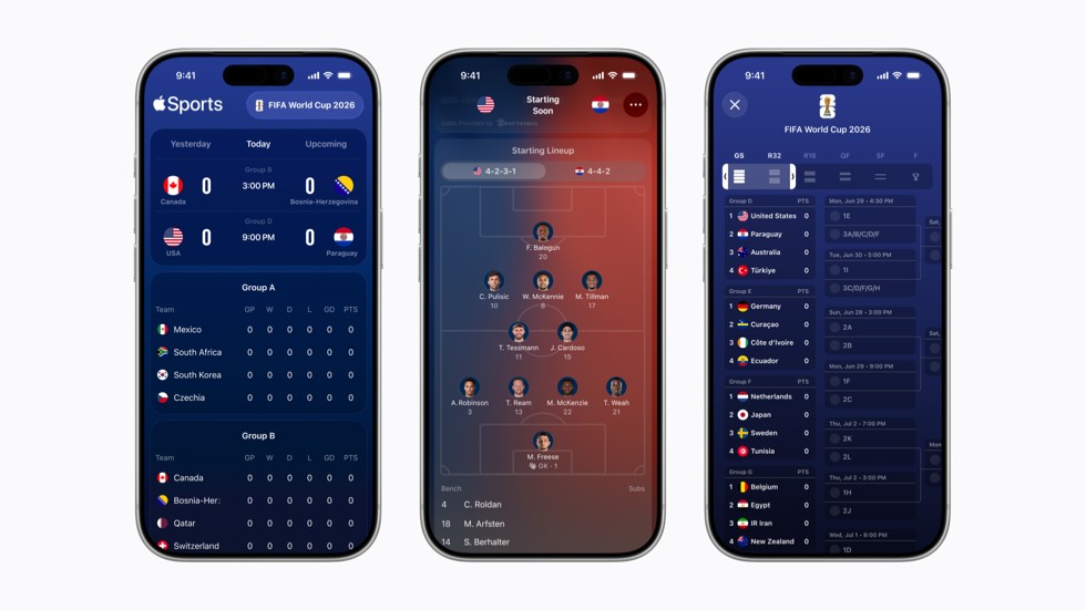 Apple Sports mở rộng ra hơn 170 quốc gia, kịp thời điểm World Cup 2026 khởi tranh - Ảnh 1.