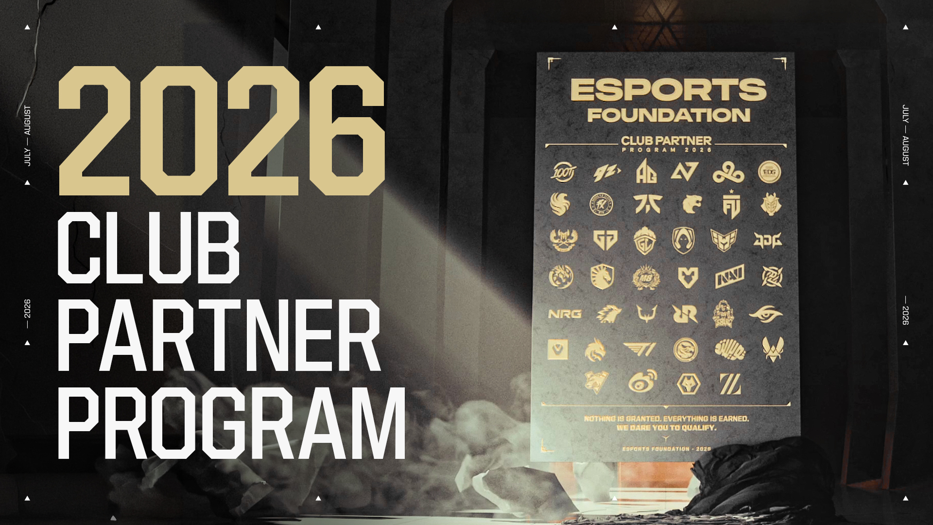 ef-2026-club-partner-program-all-clubs-totem-1775464424928462279674-1775523930112-1775523930372703462865-1 Sánh vai cùng 40 tổ chức thể thao điện tử hàng đầu, GAM Esports đại diện Việt Nam tham gia Chương trình Đối tác Câu lạc bộ Esports Foundation - Ảnh 1.