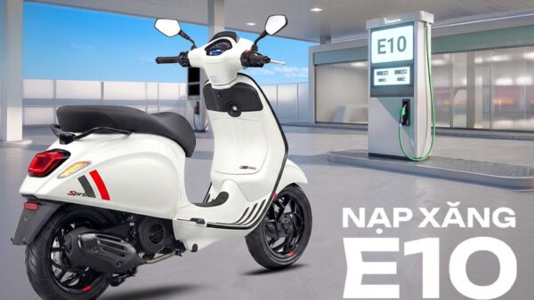 Piaggio Việt Nam khẳng định toàn bộ xe Vespa, Piaggio hiện nay tương thích hoàn toàn với xăng E10