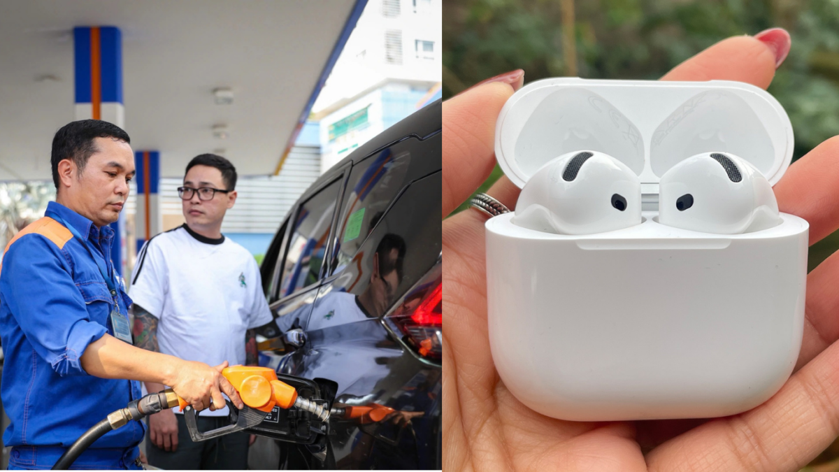 Giá xăng dầu mới nhất tối nay giảm còn 21.784 đồng/lít, giá Apple AirPods chỉ từ 2 triệu đồng