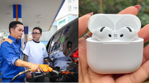 Giá xăng dầu mới nhất tối nay giảm còn 21.784 đồng/lít, giá Apple AirPods chỉ từ 2 triệu đồng