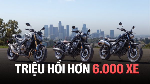 Hơn 6.000 xe máy Honda tại Việt Nam dính án triệu hồi: Tiềm ẩn nguy cơ trượt ngã và cháy nổ, tất cả là xe nhập Thái và Nhật