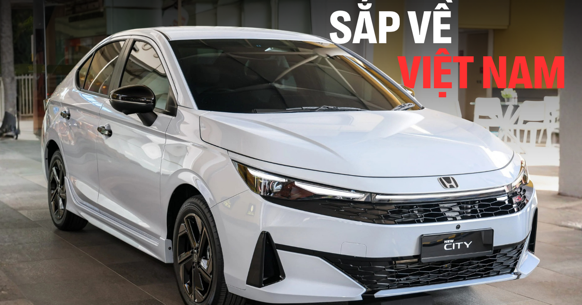 Xem trước Honda City RS 2026 sắp mở bán tại Việt Nam