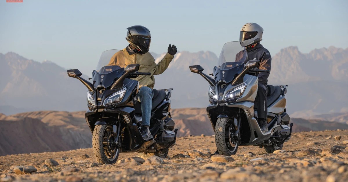 Maxi-scooter Cyclone RT450 lộ diện với kho công nghệ áp đảo phân khúc liệu có khiến xe Nhật lép vế?